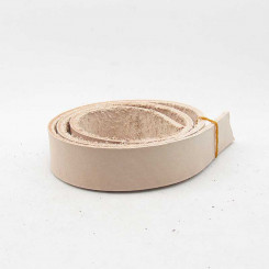 Blanklederriemen 2,4 cm breit Natur | 1,3m