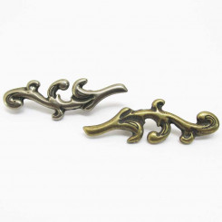 Große Zierniete "Floral-Rahmen2" 