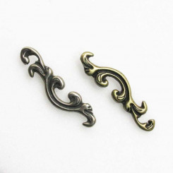 Große Zierniete "Floral-Rahmen3" 