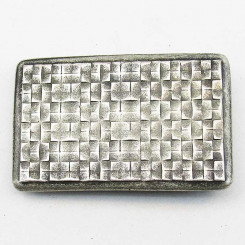 Buckle "Cobblestones" Altsilber
