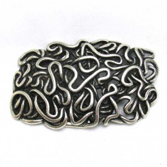 Buckle "Fadenknoten" Altsiber
