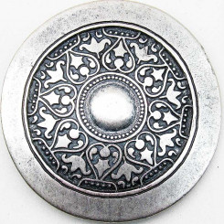 Buckle "Lilienring groß mit Rand" 