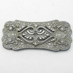 Buckle "Ornament III" Altnickel