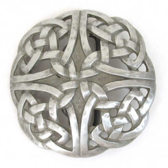 Buckle "Rundknoten" Altnickel