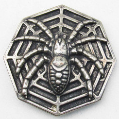 Buckle "Spinne" Altnickel