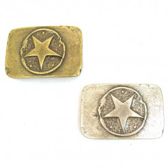 Buckle "Stern" schwarz