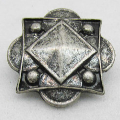 Zierniete "Rüstbeschlag" Altnickel