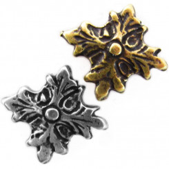 Zierniete "Blattkreuz" 