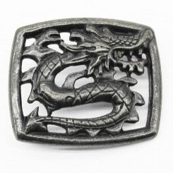 Zierniete "Lindwurm" Altnickel