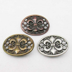 Zierniete "Wappen Fleur de Lis" 