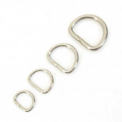 D - Ring, verschweisst, Edelstahl 