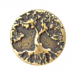 Zierniete Baum MT Altmessing