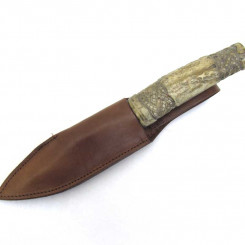 Dolchscheide für Wikimesser (Bidenschmiede) 