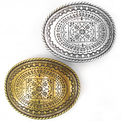 Buckle "Oval II" Altmessing