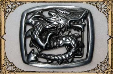 Buckle "Schlange" Altnickel