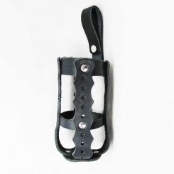 Flaschenhalter, Schwarz 