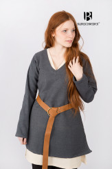 Kurzarmtunika Frekja, Grau 