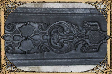 Wechselgürtel 4cm "Renaissance", Schwarz 