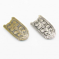 Gürtelspitze "floral" 