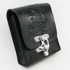 Gürteltasche Zygar "Ranke", Schwarz 