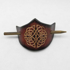 Haarspange mit Holzstab "celtic Spirit" 