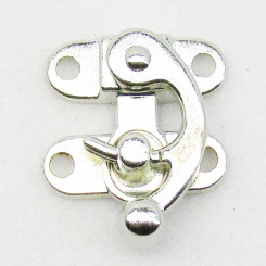 Hakenschliesse, klein Nickel