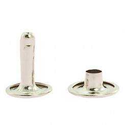 1000 Stk Hohlnieten 10x13 Nickel 