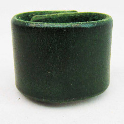 Haarleder Dunkelgrün L