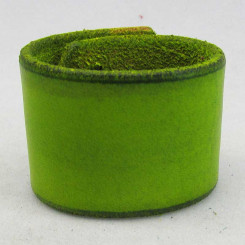 Haarleder Limettengrün 