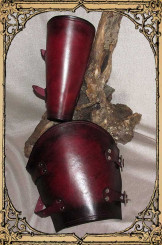 Lederarmschiene Iskymia Rot 