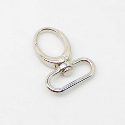 Karabiner 4cm Nickel