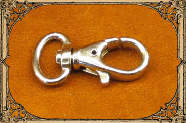 Karabiner 1,5cm Nickel