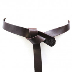 Gewandungsgürtel 2,5cm, braun 120 cm 