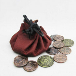 Lederbeutel, Rotbraun, M 