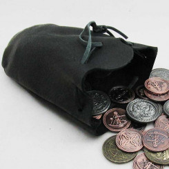 Beutelsäckchen Schwarz L 