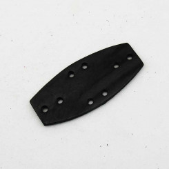 Lederlamelle Visby Typ B Schwarz