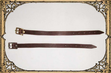 Schnallenriemen Braun