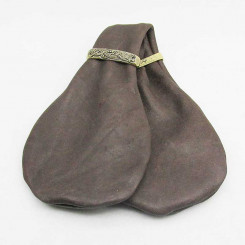 Geldkatze "keltisch", Braun 