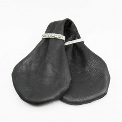 Geldkatze "keltisch", Schwarz 