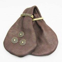 Geldkatze "Ringe v. Atlantis", Braun 