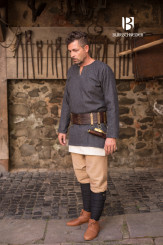 Wolltunika Lodin, Dunkelgrau 