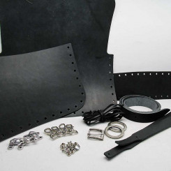 Bausatz Handtasche Typ "Marianne" Schwarz 