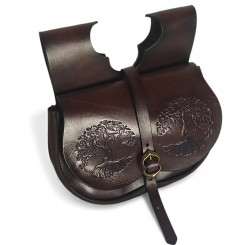 Nierentasche XL  Tree Braun 