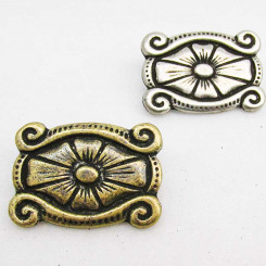 Zierniete "Ovale Blüte" 