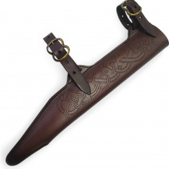 Dolchscheide für Sax (Wyvern), braun 