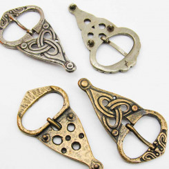 Schnalle "Borre" Altkupfer