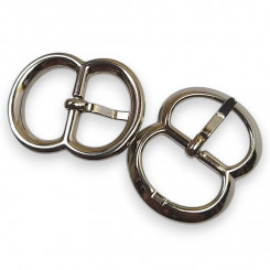 Schnalle HoMi 20 mm Nickel