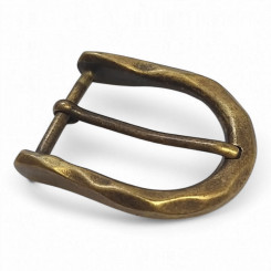 Schnalle s40mm Altmessing