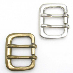 Schnalle mit Doppeldorn 