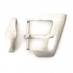 Schnalle "Sparo" groß Altnickel